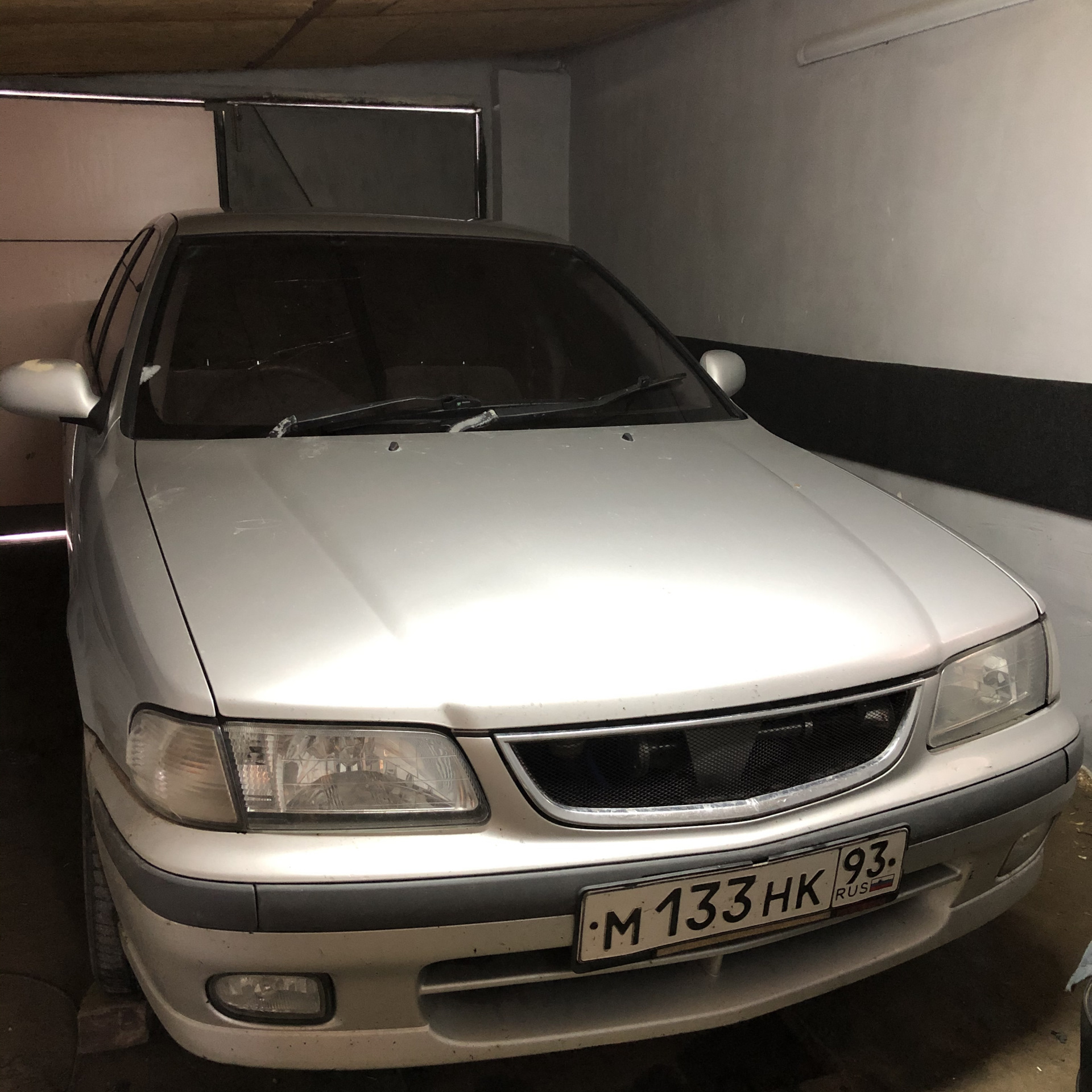 Тонировка лобового 35% — Nissan Sunny (B15), 1,6 л, 2001 года ...