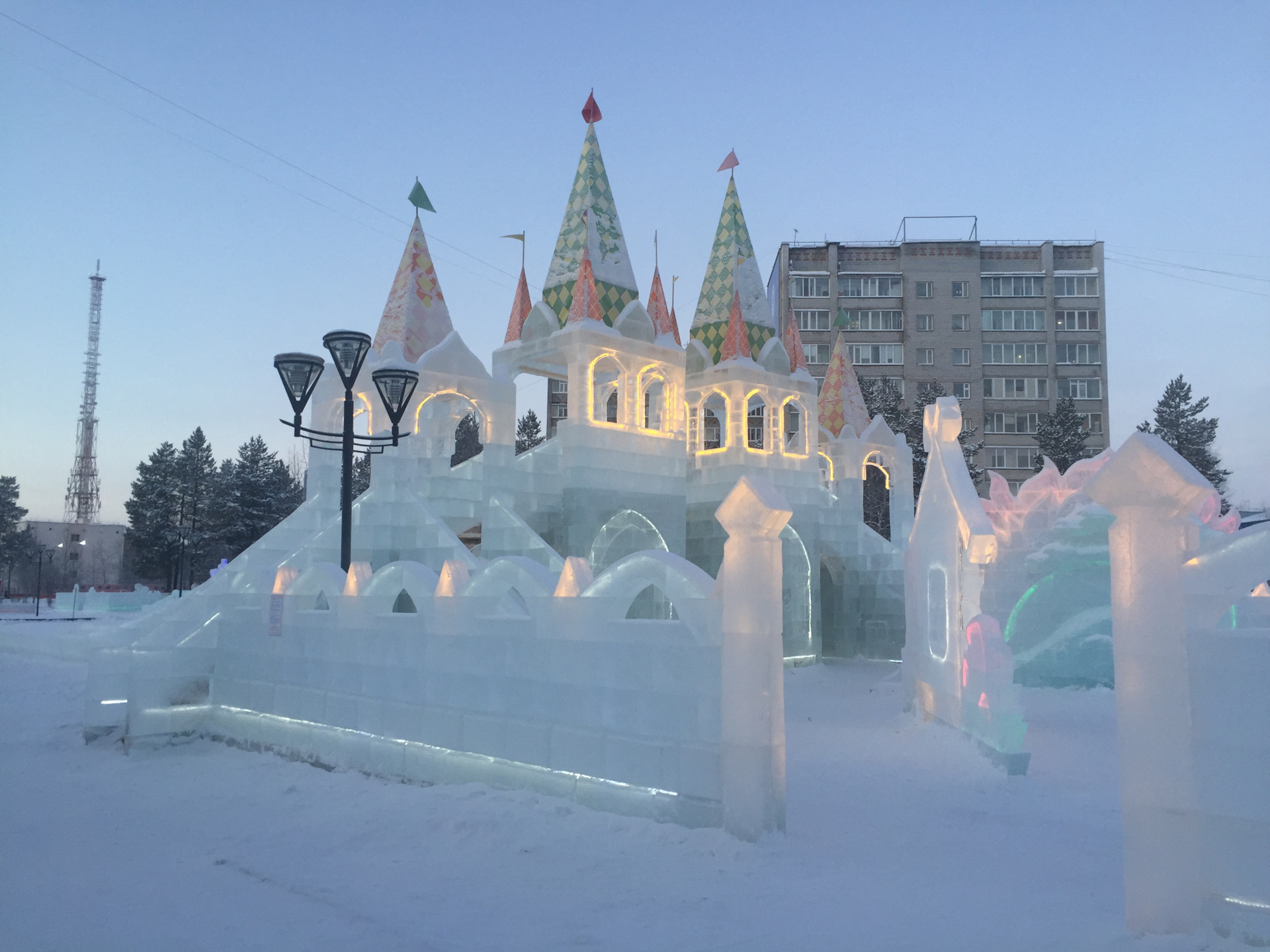 Ледовый городок Ноябрьск