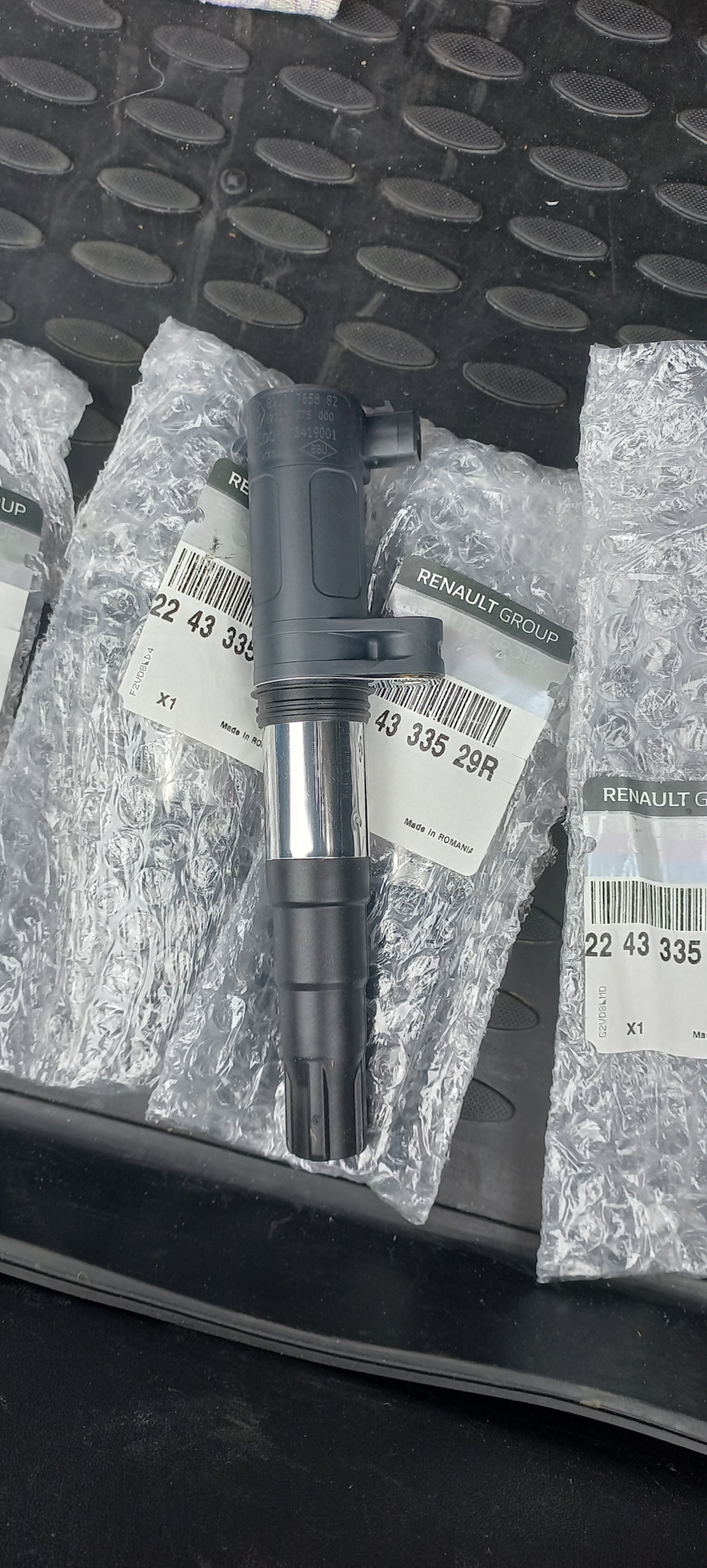 Оригинальные катушки зажигания. — Renault Megane II, 1,6 л, 2007 года ...