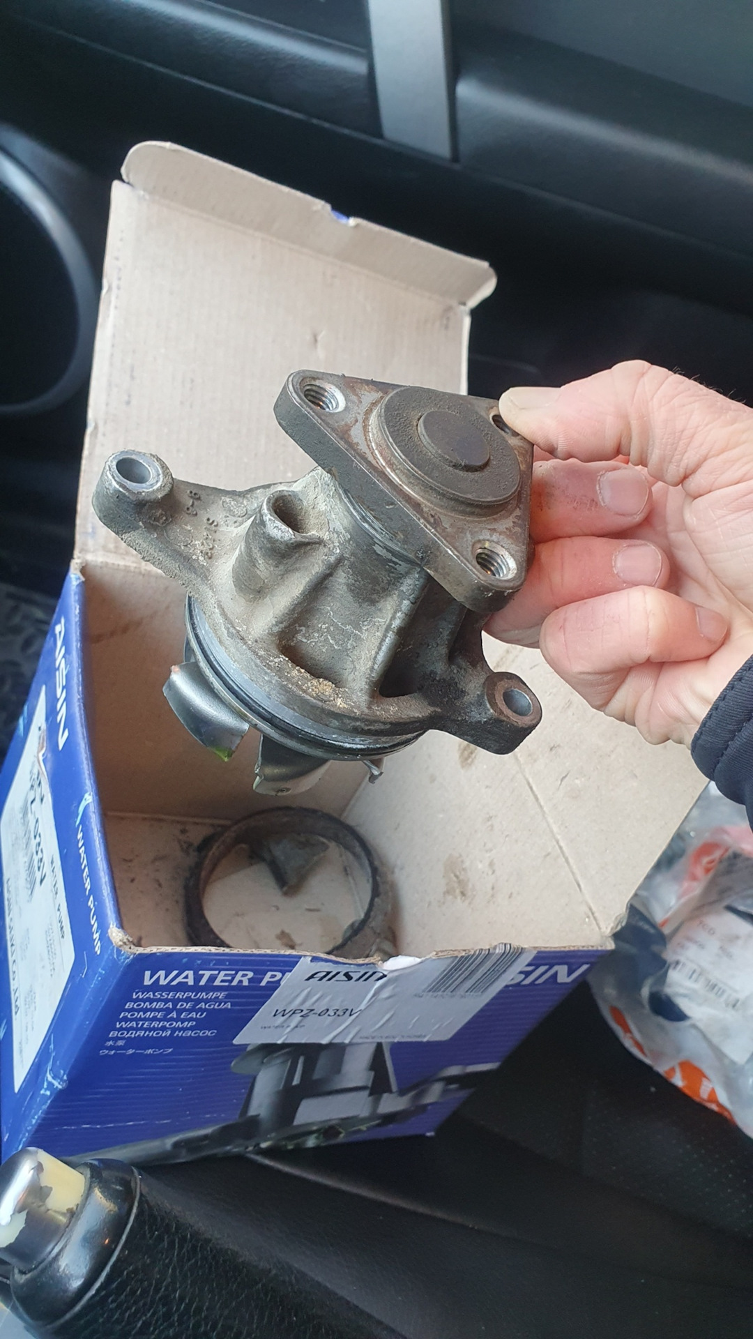 3 2 замена помпы