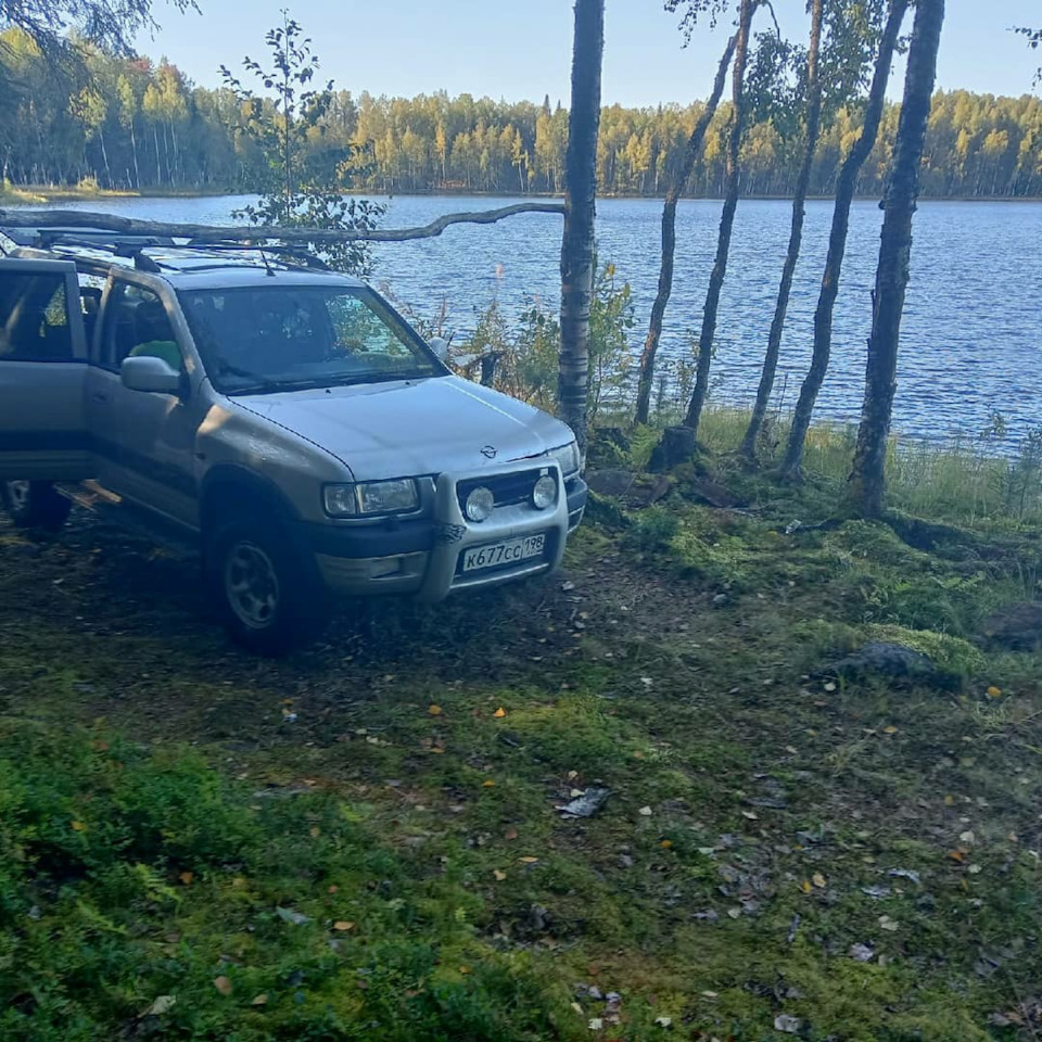 Поездка на рыбалку в Карелию — Opel Frontera B, 2,2 л, 1999 года |  путешествие | DRIVE2