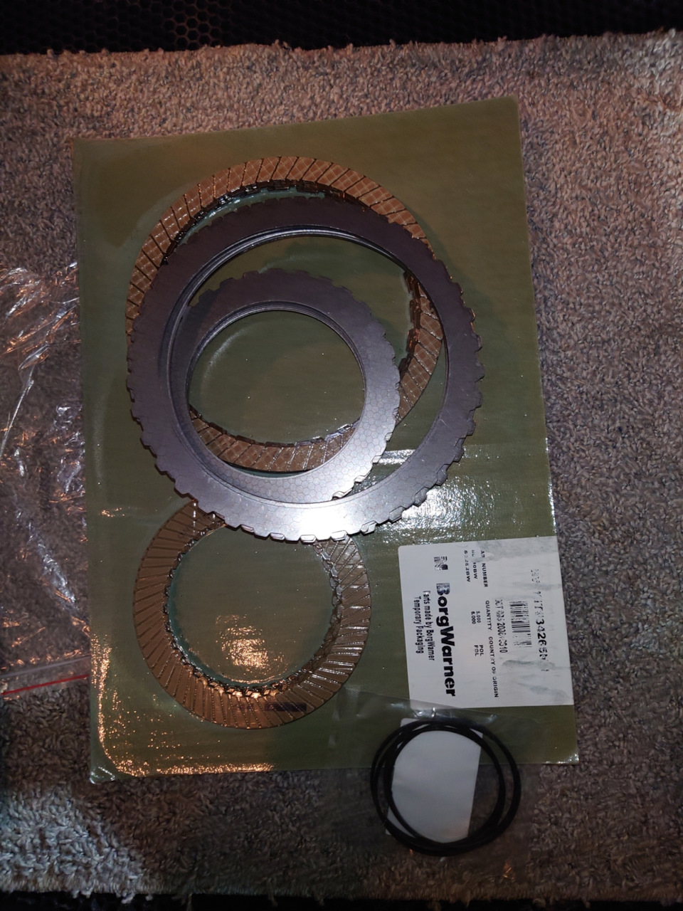 Замена фрикционов сцепления dl501 — Audi A5 Sportback (1G), 2 л, 2009 ...