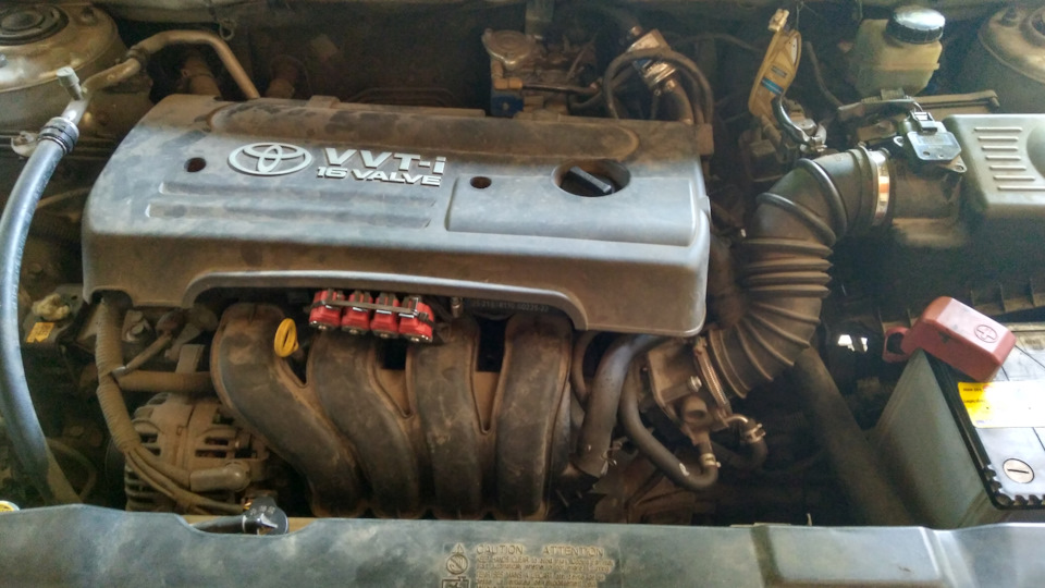 Проблемы с оборотами, чистка Дроссельной заслонки — Toyota Corolla (120 ...