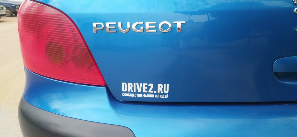 Декоративные накладки на пороги — Peugeot 307, 1,6 л, 2002 года ...
