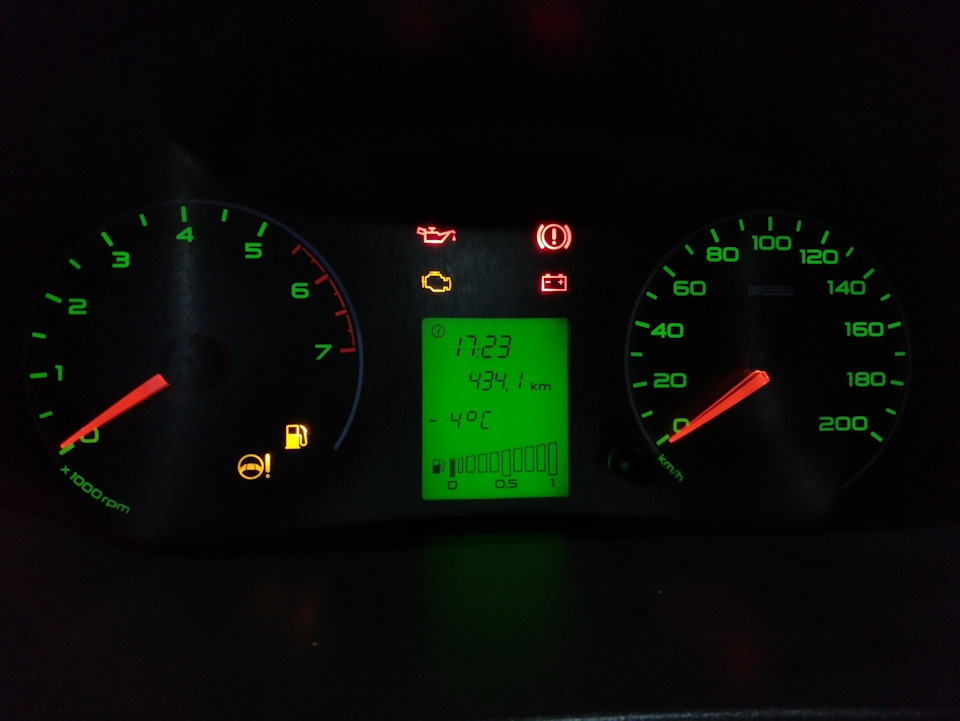 Расход топлива — Lada Гранта лифтбек, 1,6 л, 2014 года | наблюдение ...