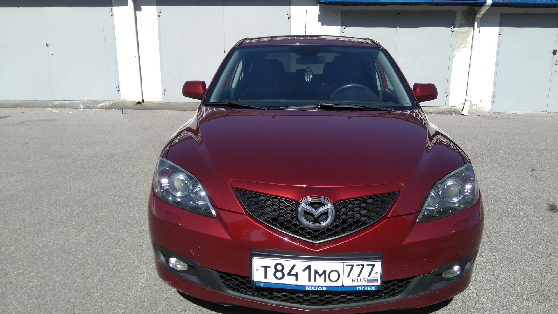 Mazda 3 (1G) BK 1.6 бензиновый 2008 | Спелая вишня на DRIVE2