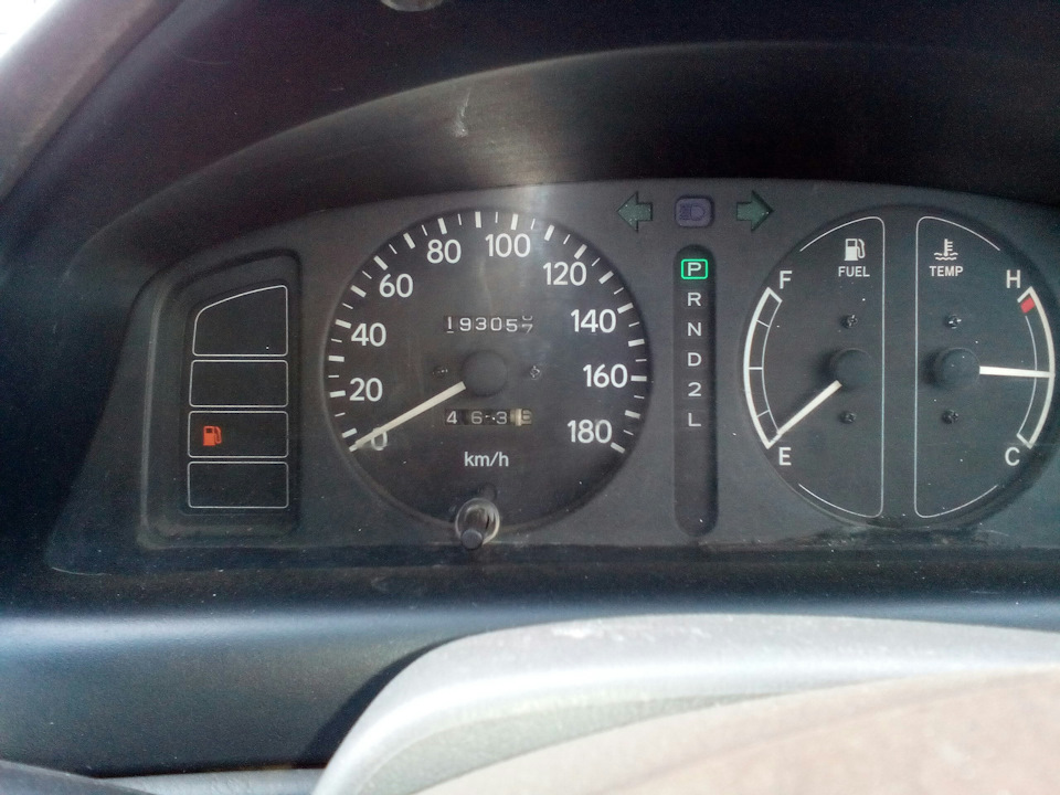 Повторный замер расхода топлива — Toyota Corolla (110), 1,5 л, 1999 ...