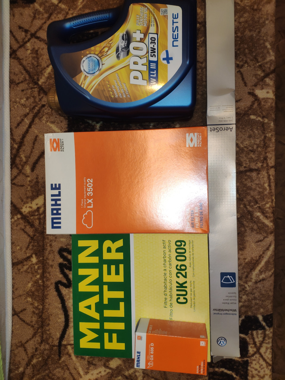 Подготовка к ТО — Skoda Octavia A7 Mk3, 1,8 л, 2017 года | запчасти ...