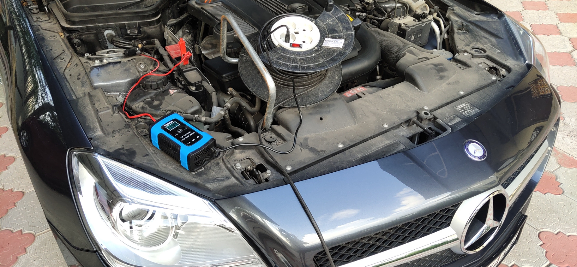 Последний штрих — Mercedes-Benz SLK (R172), 1,8 л, 2012 года | своими ...