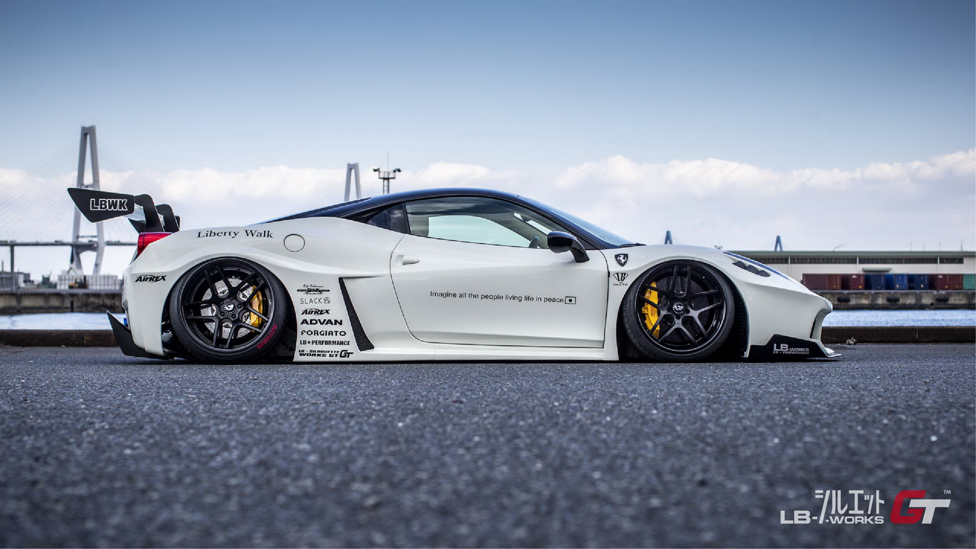 Ferrari 458 Italia Spider Liberty walk