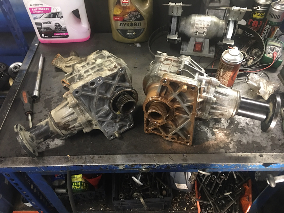 Хендай Санта Фе 3 дизель/Акпп замена раздатки и профилактика муфты ...