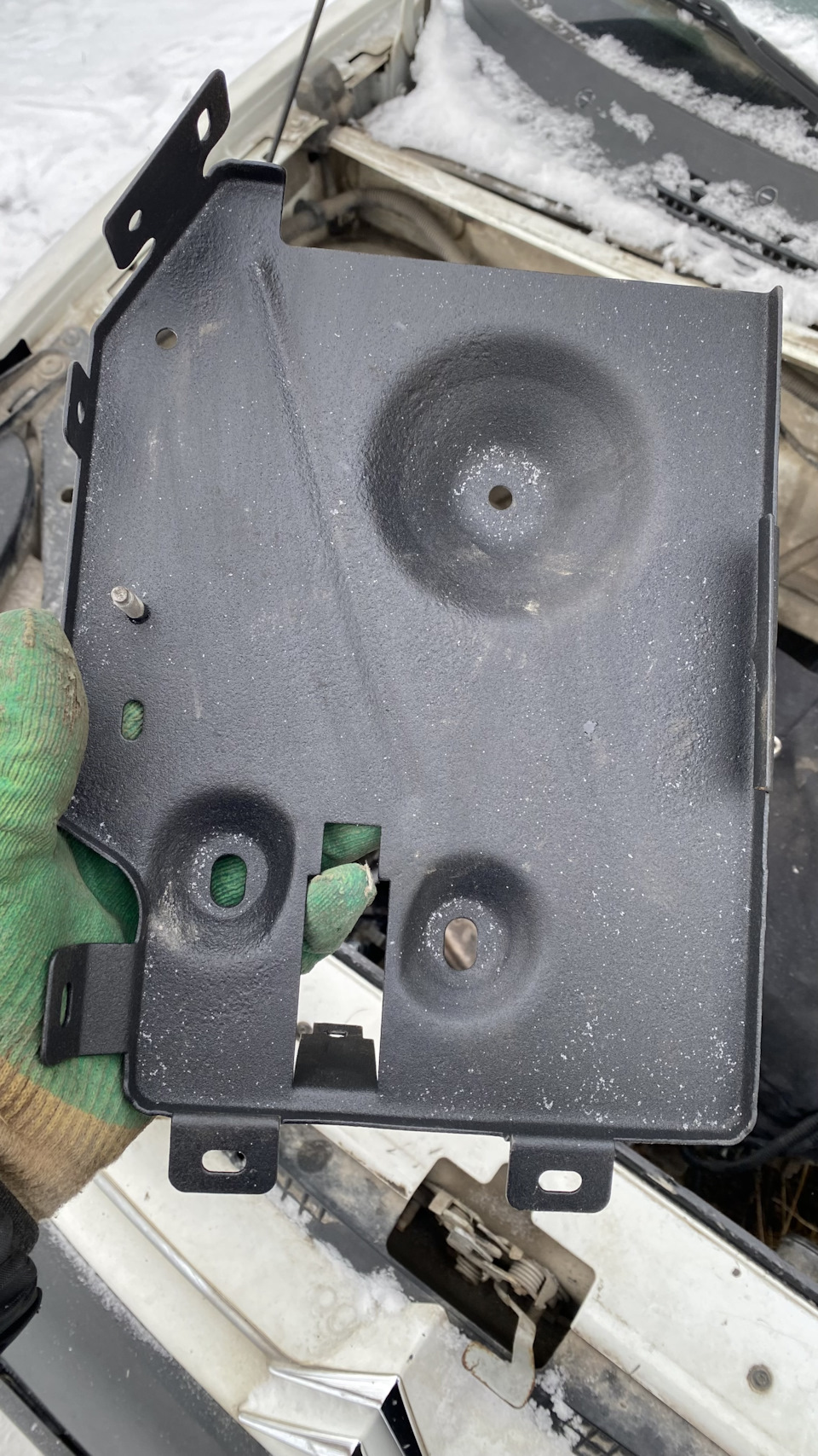 Аккумулятор+площадка Ситроен Берлинго. — Citroen Berlingo (1G), 1,4 л ...