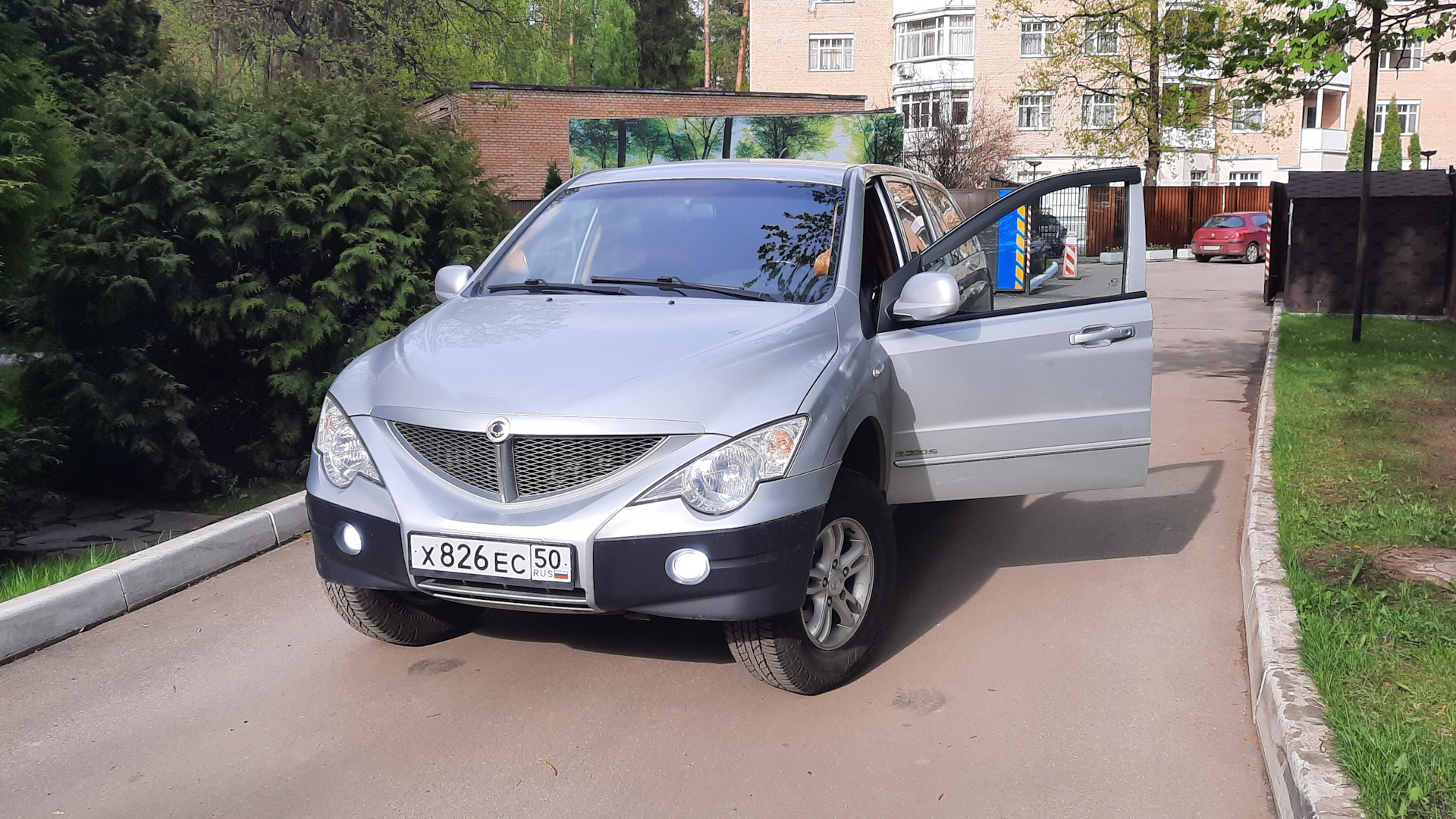 SsangYong Actyon Sports (1G) 2.0 дизельный 2008 | Молочный шоколад на DRIVE2