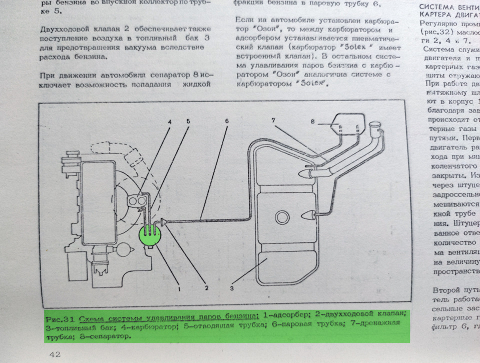Ваз 2110 адсорбер схема