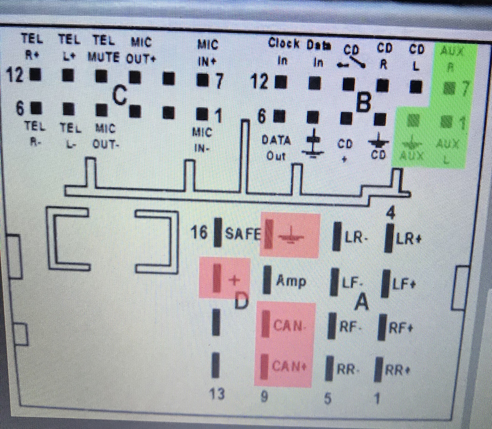 Схема подключения delphi gro 633