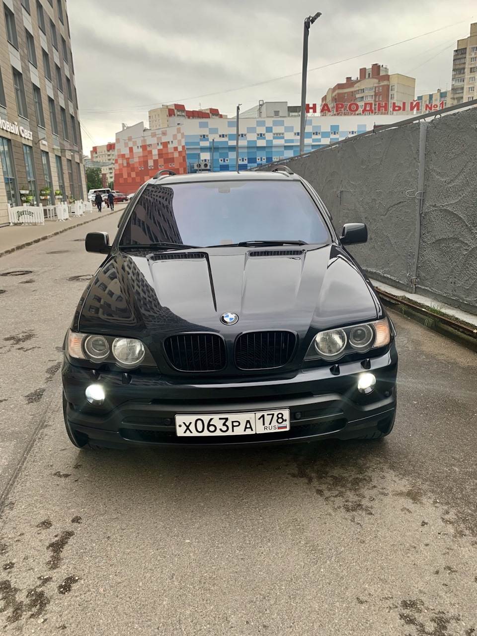 Тонировка. — BMW X5 (E53), 4,6 л, 2003 года | стайлинг | DRIVE2