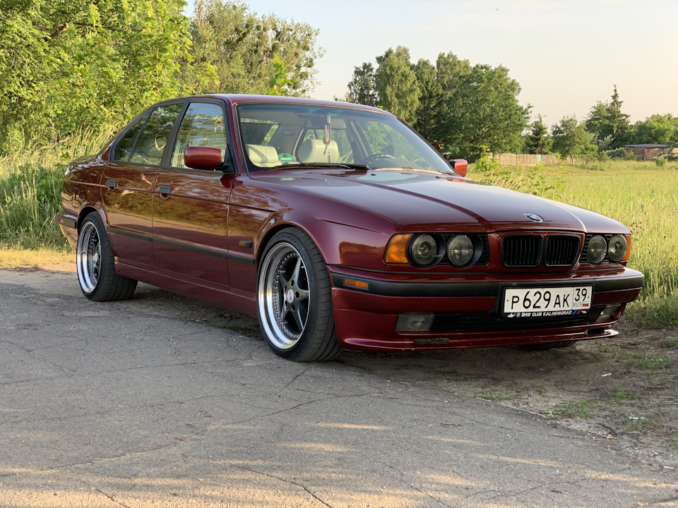 BMW e34 Calypsorot