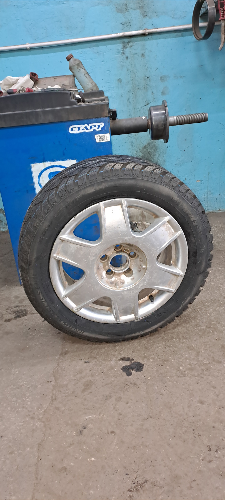 16 дюймов вместо 15 дюймов — Skoda Octavia A4 Mk1, 1,6 л, 2002 года ...