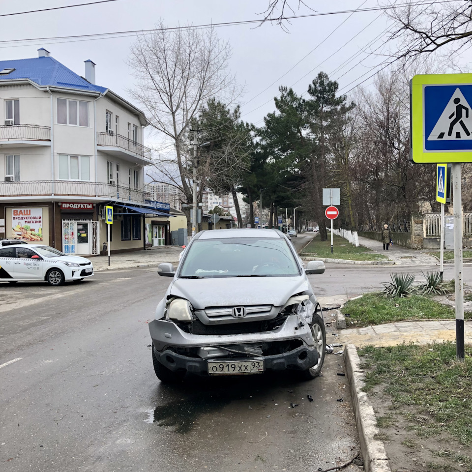 ДТП — февраль 2020 — Honda CR-V (RE), 2 л, 2007 года | ДТП | DRIVE2