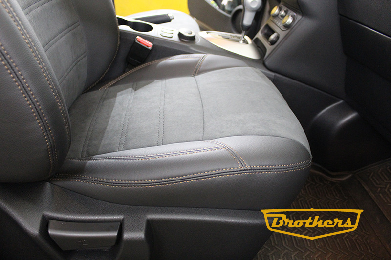 Чехлы на Nissan Qashqai J10, 2007 — 2013 серии "Alcantara" — Brothers ...