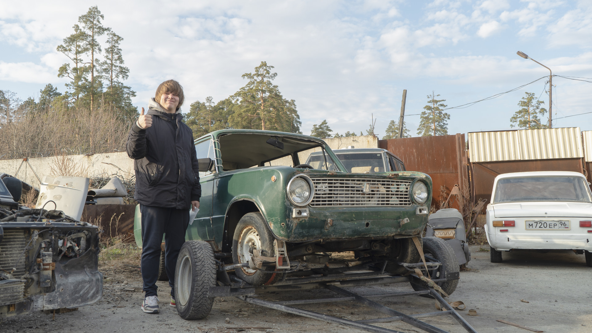 Забрали «Двоечку» в новый бокс! — Lada 2102, 1,2 л, 1971 года | путешествие  | DRIVE2