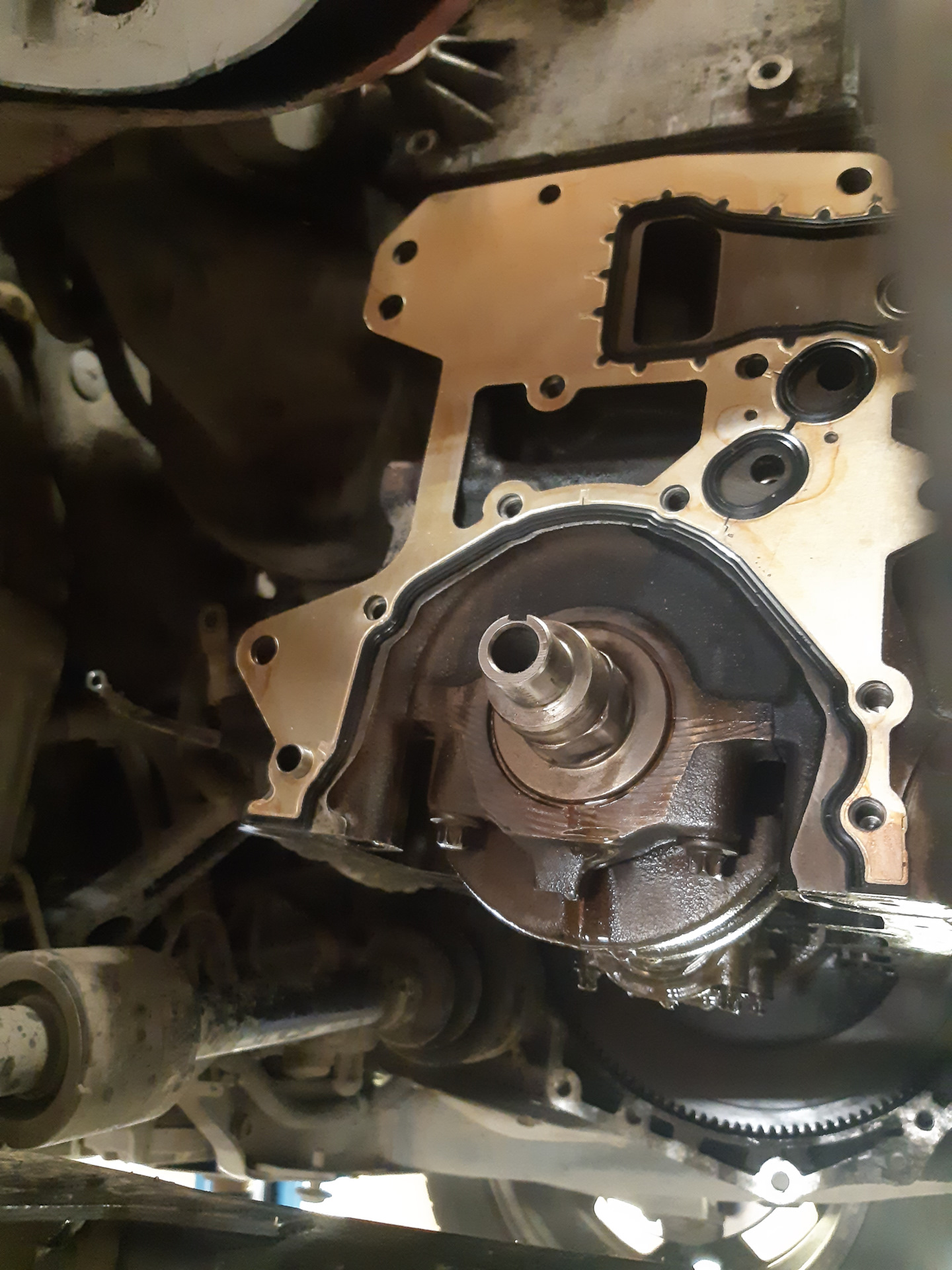 Шестерни фазорегулятора и сброс заученных значений — Opel Astra H, 1,8 ...