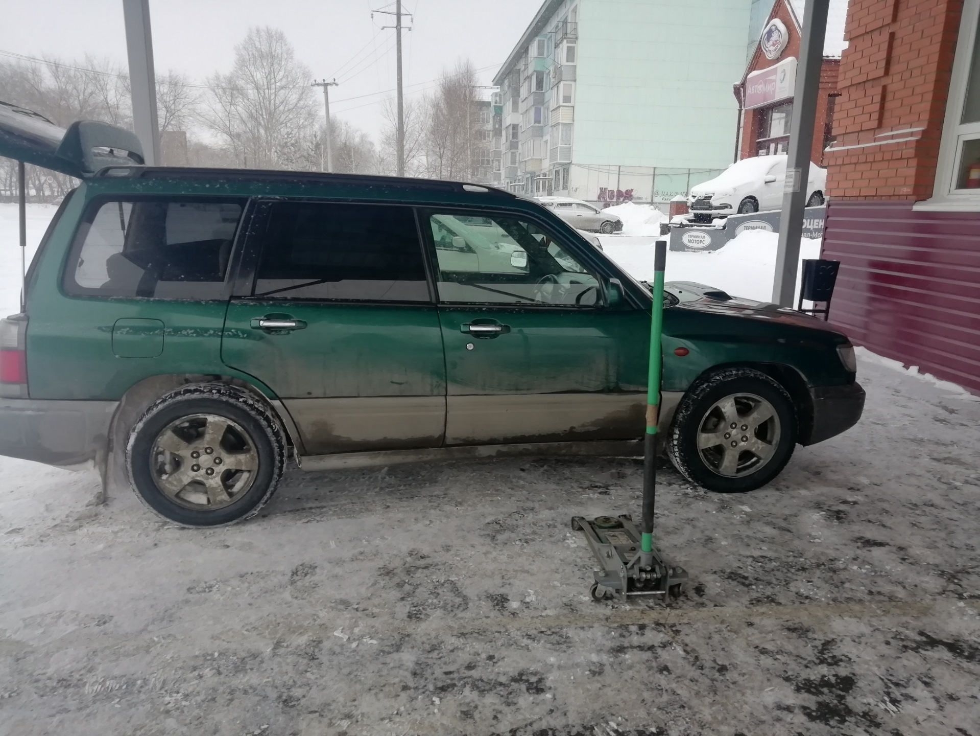 Наконец-то переобул субаря — Subaru Forester (SF), 2 л, 1997 года ...