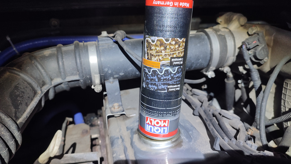 Смена масла и промывка от масляного шлама LIQUI MOLY OIL-SCHLAMM ...