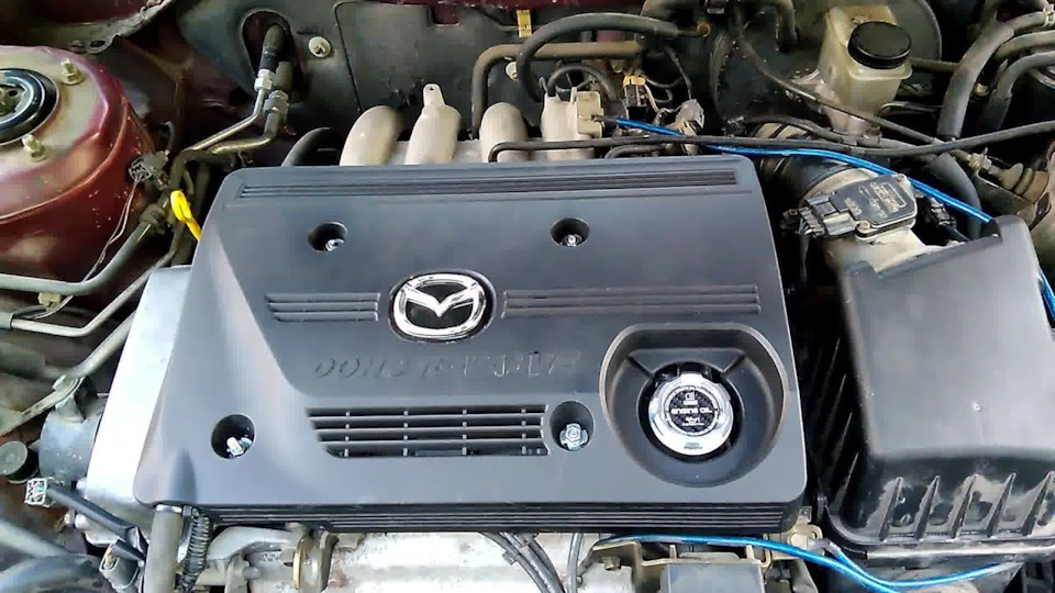 Engine Cover for Mazda FP/FS motor - Mazda 626, 1.9 л., 2001 года на DRIVE2...