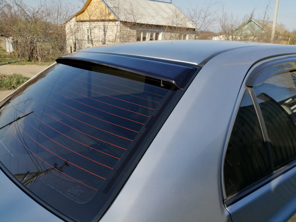 Козырёк заднего стекла — Hyundai Accent (2G), 1,5 л, 2007 года ...