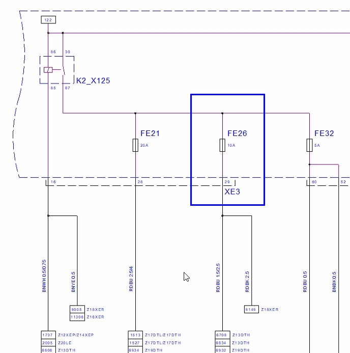 2 — Opel Astra H. Запчасти на фото: Q5075