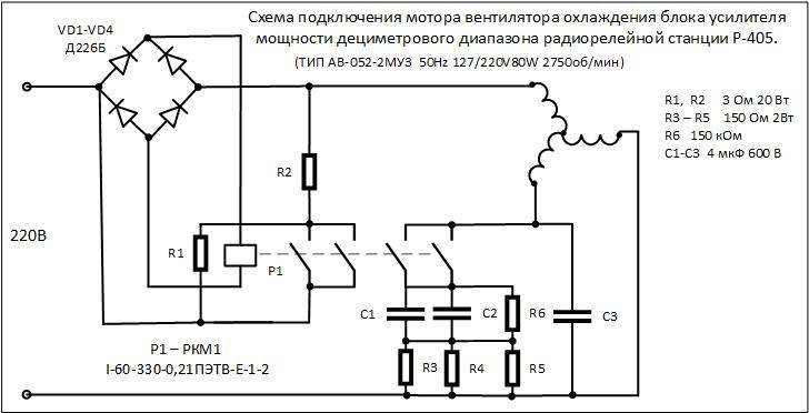 Схема подключения двигателя зернодробилки