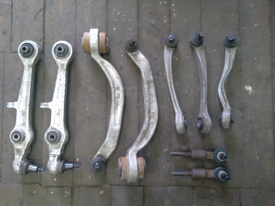 Комплект рычагов Moog спереди Passat B5 Audi A4 A6 на Audi A4 (B5 ...