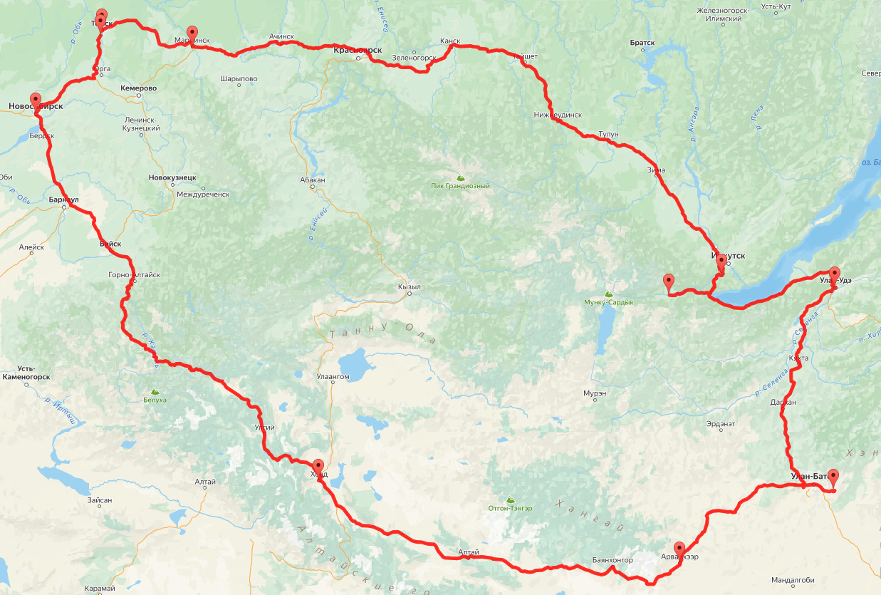 Томск — Монголия за 8 дней (май 2023 года) — Сообщество  «Драйвер-Путешественник» на DRIVE2