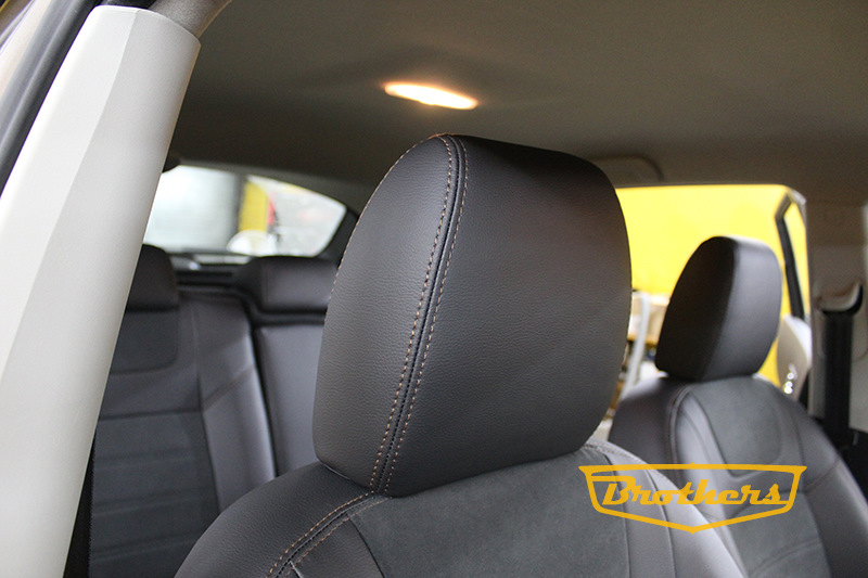 Чехлы на Nissan Qashqai J10, 2007 — 2013 серии "Alcantara" — Brothers ...
