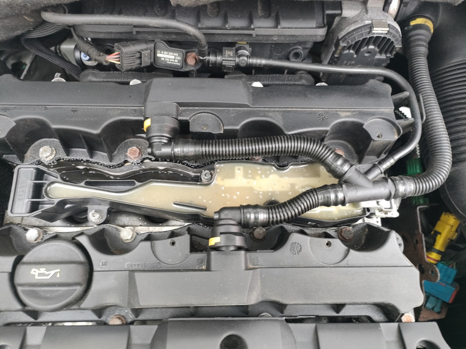 Замена "кассеты" катушки зажигания. — Peugeot 307 SW, 1,6 л, 2004 года ...