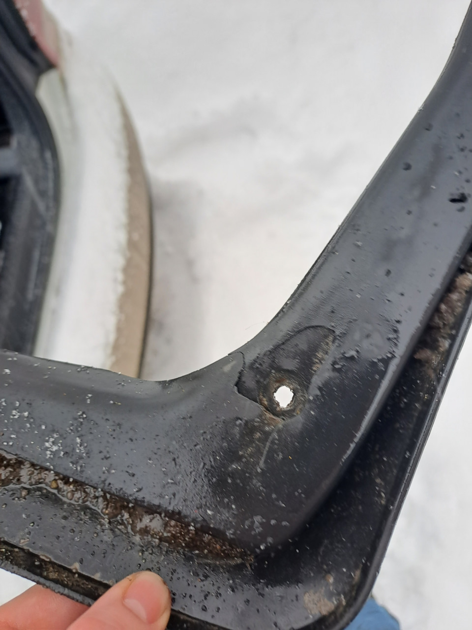 Брызговик сказал пока — Volkswagen Polo Sedan, 1,6 л, 2019 года ...