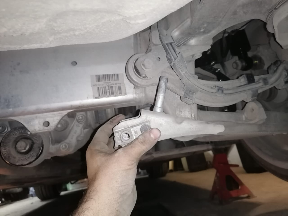 Задний развал, последняя доработка. — BMW 5 series (F10), 2 л, 2016 ...