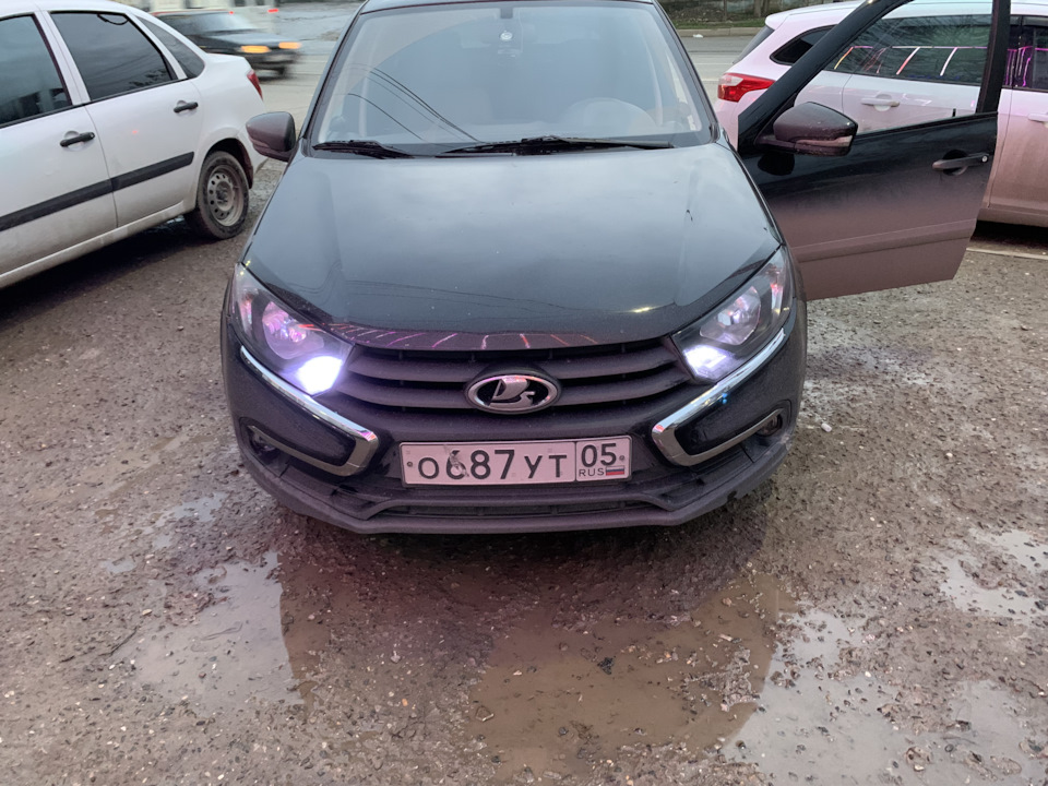 Антихром — Lada Гранта (2G) FL, 1,6 л, 2019 года | стайлинг | DRIVE2