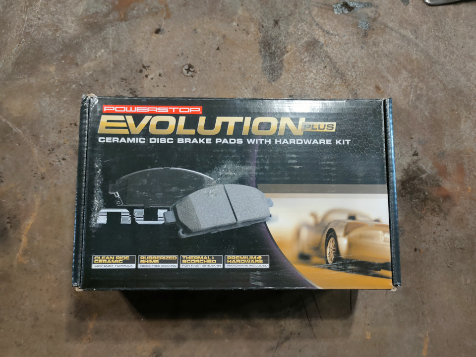 Керамические колодки Powerstop — Haval F7 (1G), 2 л, 2020 года ...