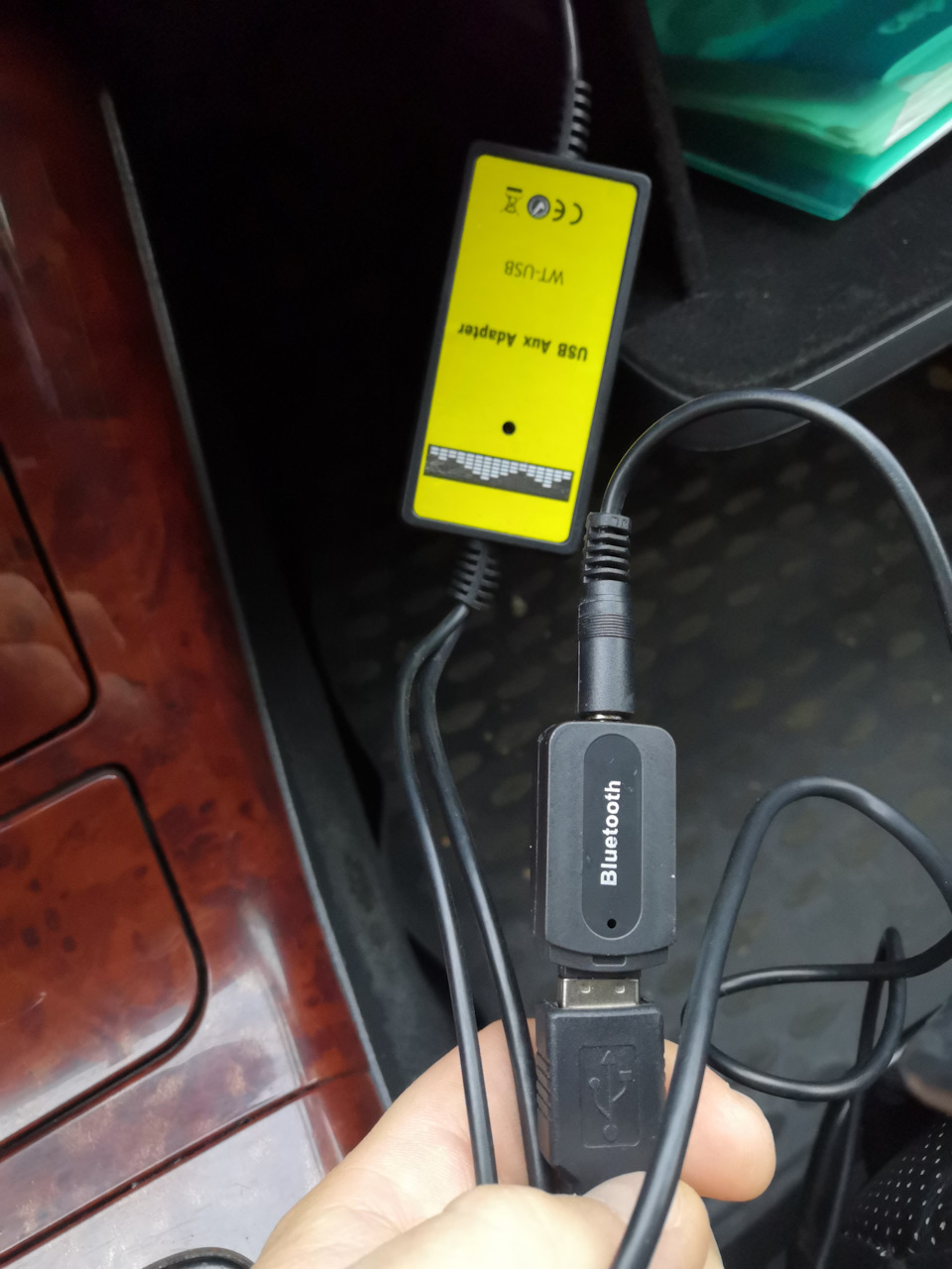 USB/AUX/Bluetooth в штатную магнитолу — Toyota Camry (XV30), 2,4 л ...