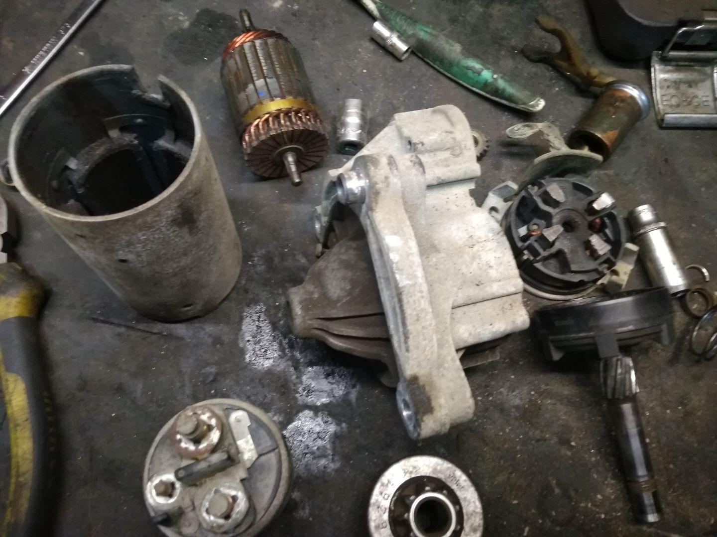 Ремонт стартера с автомобиля Citroen C 4 2007 года, г. Рязань ...