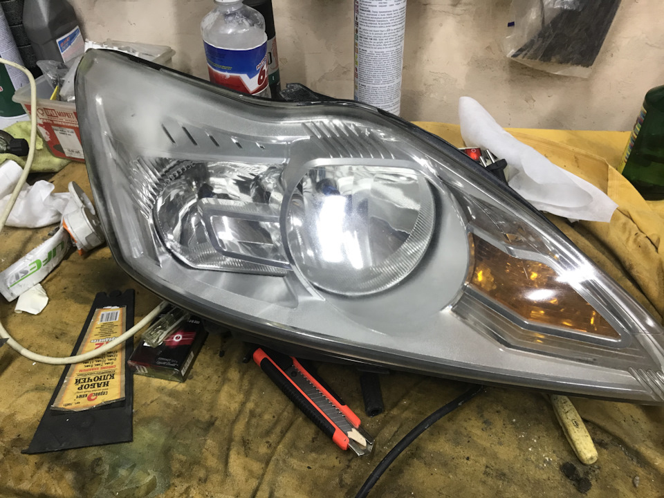 Полировка фар. — Москвич 2140, 1,5 л, 1985 года | своими руками | DRIVE2