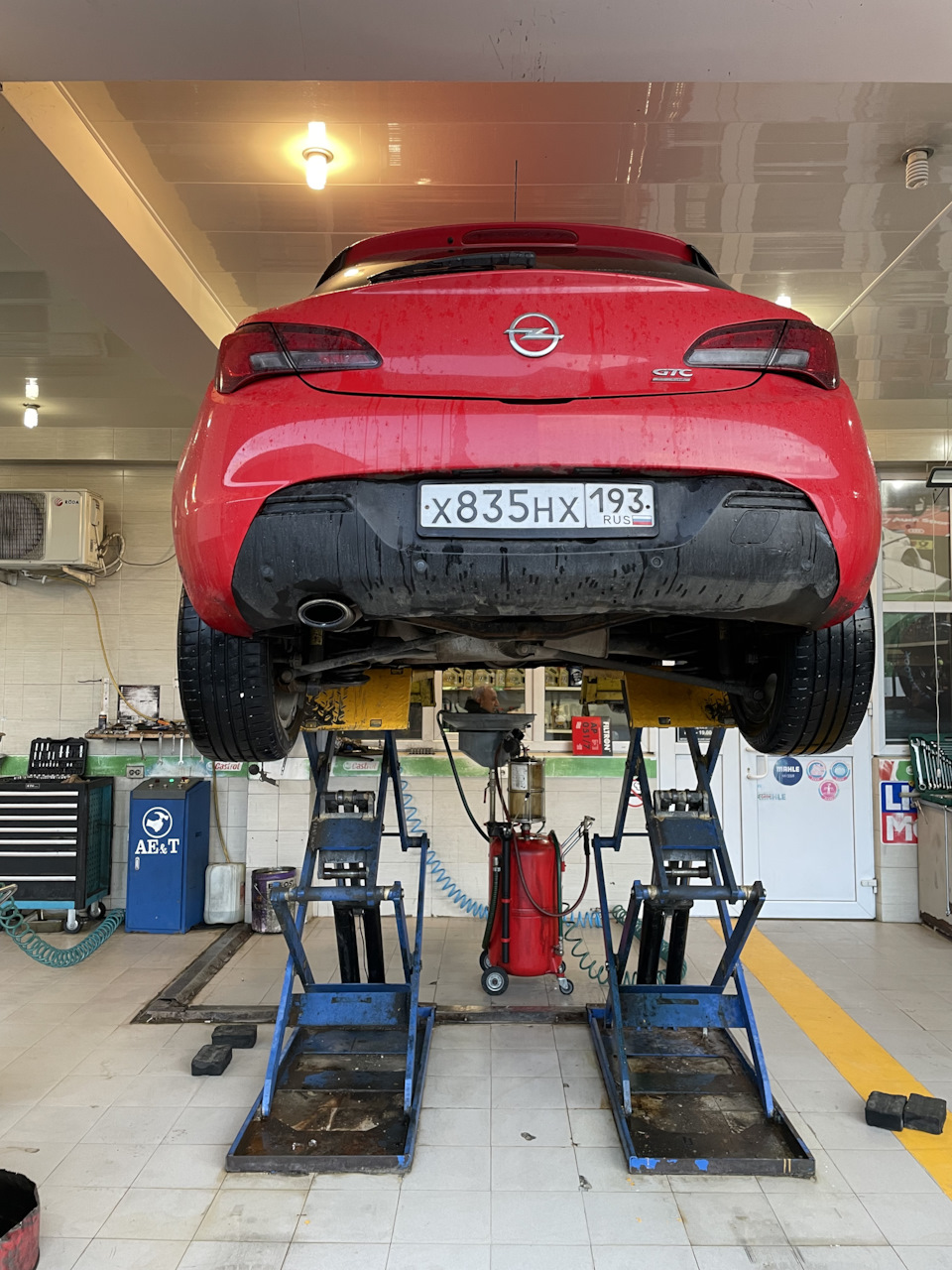 замена масла в акпп. — Opel Astra J GTC, 1,4 л, 2012 года | визит на ...