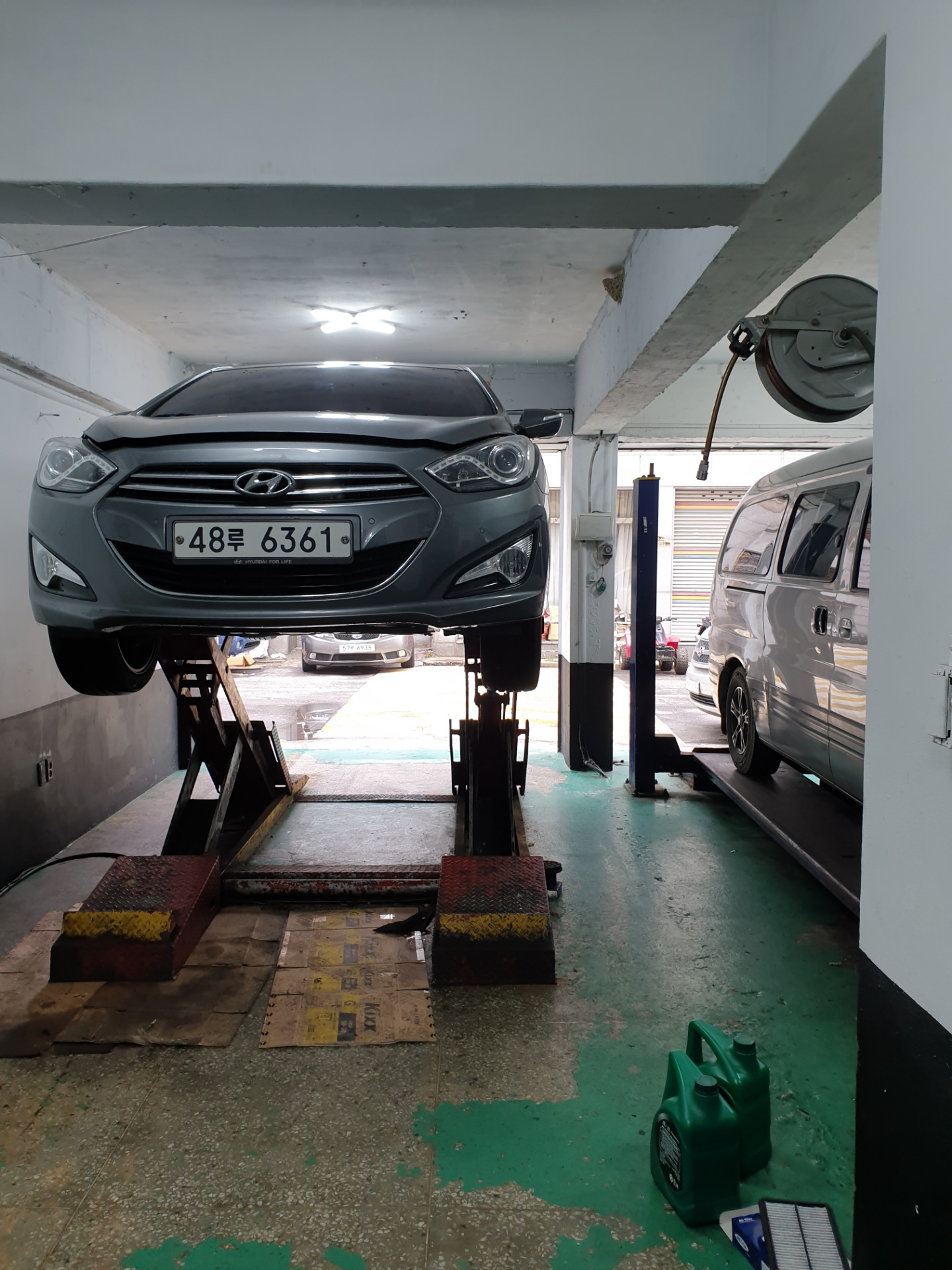 Очередная замена масло с присадкой Ceratec — Hyundai i40, 1,7 л, 2014 ...