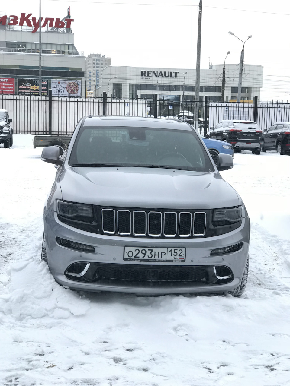 Первая встреча и дорога домой. — Jeep Grand Cherokee SRT-8 (WK2), 6,4 л,  2014 года | покупка машины | DRIVE2