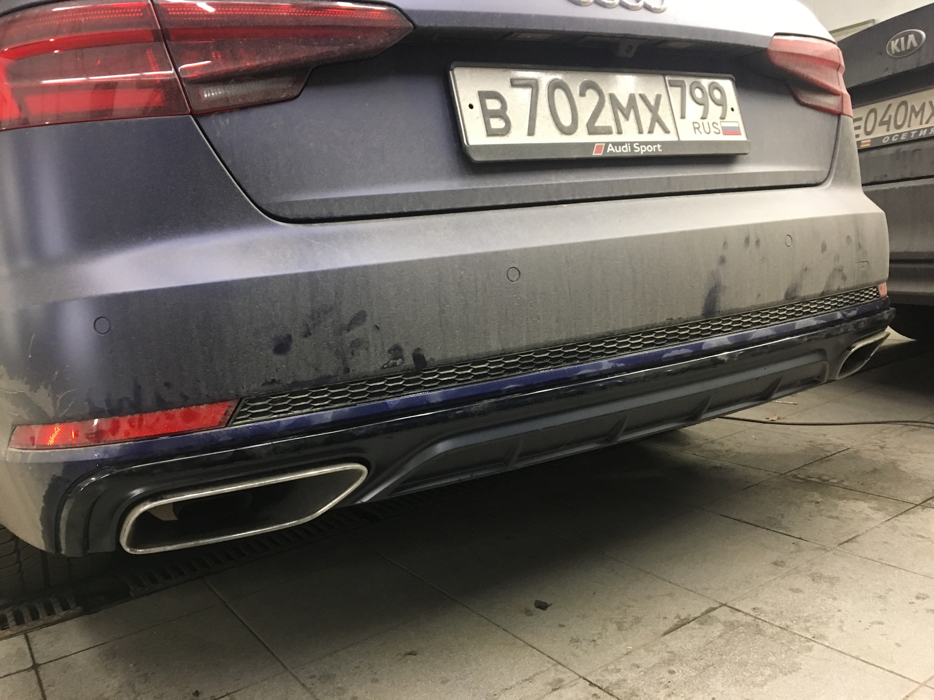 Антихром — Audi A4 (B9), 2 л, 2018 года | стайлинг | DRIVE2
