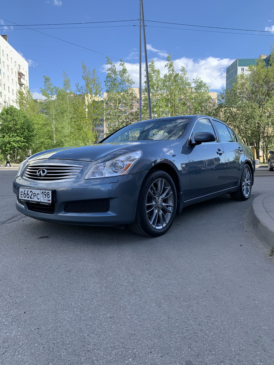 Передний Спорт Бампер — Infiniti G35 (V36), 3,5 л, 2008 года | тюнинг |  DRIVE2