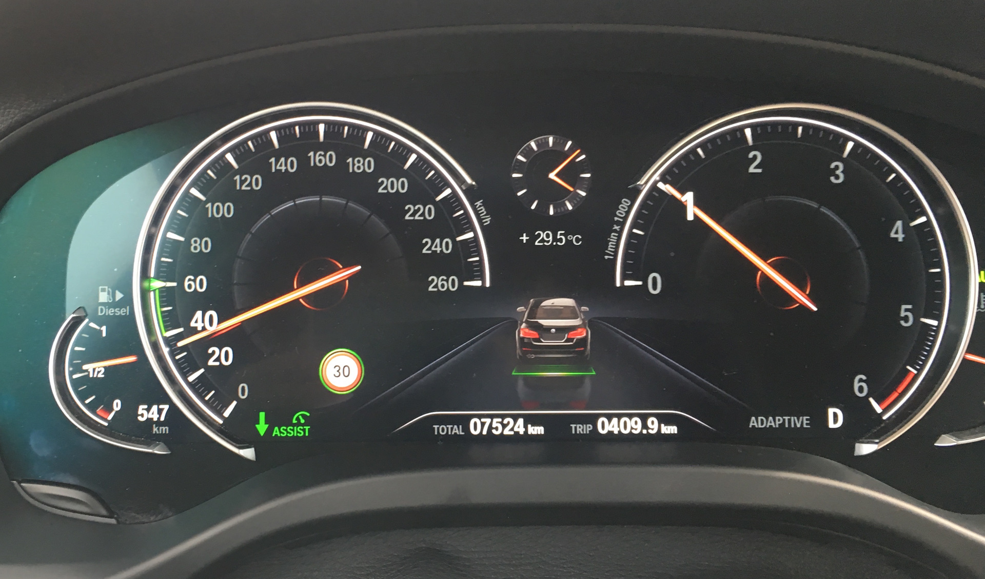 BMW 5 Series: Speed limit BMW 5 Series: Speed limit