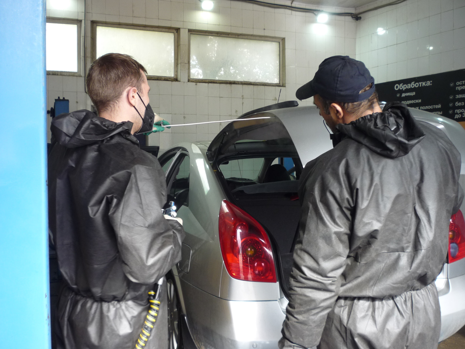 Антикор Krown — Nissan Primera (P12), 2 л, 2007 года | визит на сервис ...